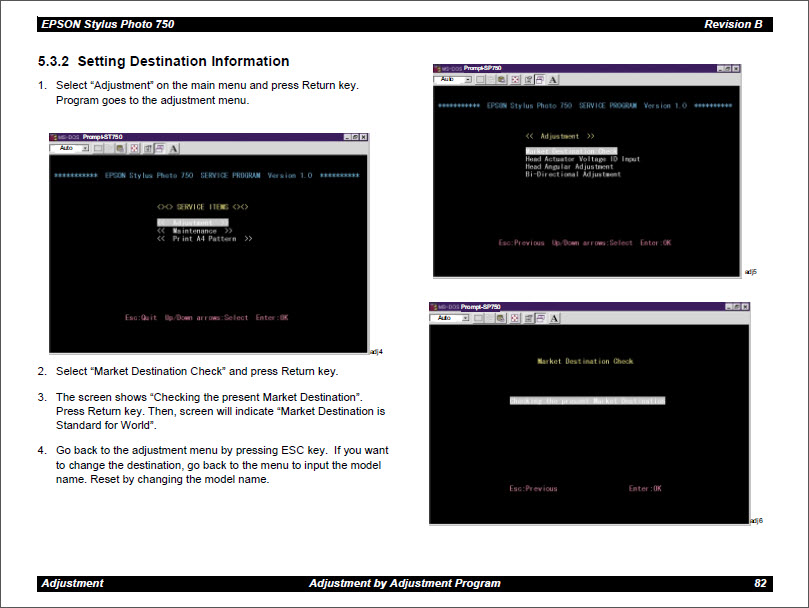 EPSON 750 Service Manual-6 EPSON 750 Service Manual-6